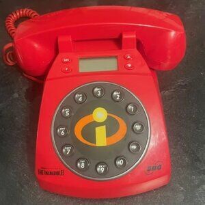Vintage Disney Pixar The Incredibles SBC Landline Collector's Phone